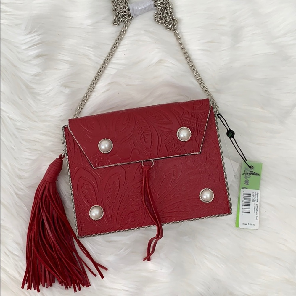Sam Edelman metal box crossbody
